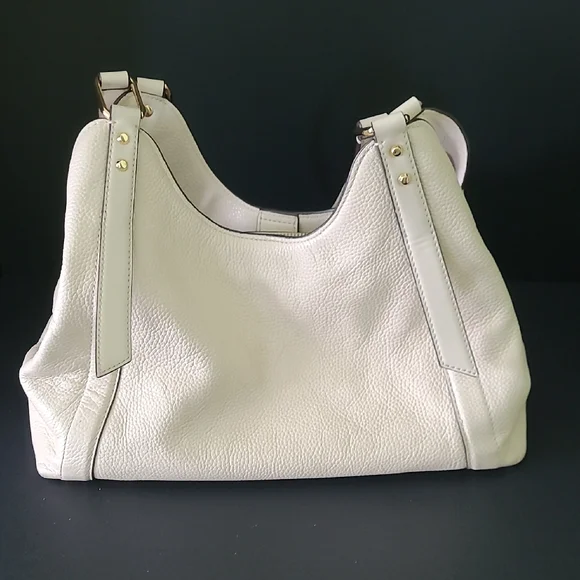 Michael Kors Buff Colored Arlo Bag Elegant Design - Picture 3 of 15